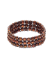 Mitzuko Perlen-Armband in Braun