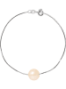 Mitzuko Silber-Armkette mit Perle