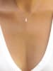 DYAMANT Weißgold-Halskette mit Diamanten - (L)45 cm