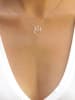 DYAMANT Gouden ketting met diamanten hanger - (L)42 cm