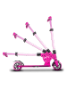 SIX DEGREES Hulajnoga "Six Degrees Aluminium Scooter Junior 145" w kolorze różowym - 5+