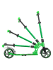 SIX DEGREES Scooter "Aluminium 205" in Grün - ab 6 Jahren