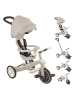 GLOBBER Driewieler "Explorer Trike 4in1" crème - vanaf 10 maanden