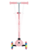 GLOBBER Scooter "Primo Lights" mit Leuchtrollen in Rosa - ab 3 Jahren