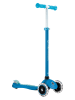 GLOBBER Scooter "Primo Plus Glow Lights" mit Leuchtrollen in Türkis - ab 3 Jahren