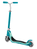 GLOBBER Scooter "Flow 125 Lights" mit Leuchtrollen in Türkis - ab 5 Jahren