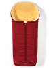 Hofbrucker Lammfell-Fußsack "Iglu" in Rot - (L)95 x (B)34 cm