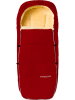 Hofbrucker Lammfell-Fußsack "Alaska" in Rot - (L)95 x (B)35 cm