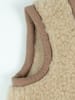 Hofbrucker Wollweste in Beige