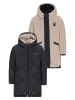 Like Flo Wende-Winterjacke in Beige/ Schwarz