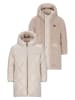 Like Flo Omkeerbare wintermantel beige