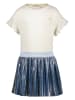 Like Flo Kleid "Maud" in Creme/ Blau