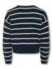 KIDS ONLY Pullover "Amy" in Dunkelblau/ Creme