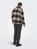 ONLY & SONS Hemdjacke "Connor" in Schwarz/ Beige