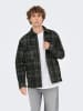 ONLY & SONS Hemdjacke "Gudmund" in Grau/ Schwarz