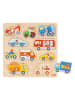 Goki Steckpuzzle "Fahrzeuge" - ab 12 Monaten