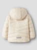 name it Doorgestikte jas crème