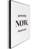 Orangewallz Ingelijste kunstdruk "Now"