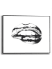 Orangewallz Gerahmter Kunstdruck "Hot Lips" - (B)50 x (H)40 cm