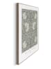 Orangewallz Ingelijste kunstdruk "William Morris - Pimpernel" - (B)40 x (H)50 cm