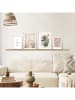 Orangewallz 4er-Set: Gerahmte Kunstdrucke "Nature Feelings" in Beige/ Bunt