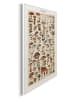 Orangewallz Gerahmter Kunstdruck "Champignons" - (B)50 x (H)70 cm