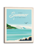 Orangewallz Gerahmter Kunstdruck "Every Summer"