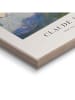 Orangewallz 2er-Set: Gerahmte Kunstdrucke "Claude Monet - Purple Blue" - (B)40 x (H)50 cm