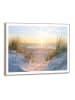 Orangewallz Ingelijste kunstdruk "Evening Dunes" - (B)50 x (H)70 cm