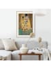 Orangewallz Ingelijste kunstdruk "Gustav Klimt - the kiss" - (B)50 x (H)70 cm