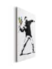 Orangewallz Kunstdruck "Banksy - the flower thrower"