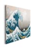 Orangewallz Kunstdruk "Hokusai - The great wave" - (B)90 x (H)60 cm