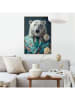 Orangewallz Gerahmter Kunstdruck "Ice Bear Suit"