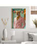 Orangewallz Druk artystyczny "Pastel Leopard" w ramce