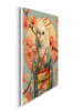 Orangewallz Ingelijste kunstdruk "Japandi Parakee" - (B)50 x (H)70 cm
