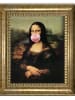 Orangewallz Gerahmter Kunstdruck "Mona Lisa - Gum"