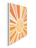 Orangewallz Gerahmter Kunstdruck "Here Comes the Sun"