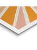Orangewallz Gerahmter Kunstdruck "Here Comes the Sun"