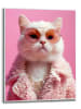 Orangewallz Ingelijste kunstdruk "Cat Bandite" - (B)40 x (H)50 cm