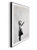 Orangewallz 2-delige set: ingelijste kunstdruk "Balloon Girl" - (B)40 x (H)50 cm