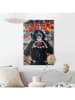Orangewallz Kunstdruck "Love Life Monkey"