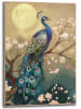 Orangewallz Gerahmter Kunstdruck "Shiny Peacock"