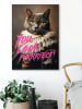 Orangewallz Gerahmter Kunstdruck "You Look Purfect"