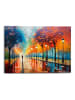 Orangewallz Kunstdruk "Colourful Lane" - (B)70 x (H)50 cm