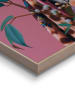 Orangewallz Gerahmter Kunstdruck "Floral Fashion Leopard Pink"