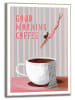 Orangewallz Ingelijste kunstdruk "Good Morning Coffee"