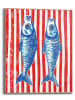Orangewallz Ingelijste kunstdruk "Sardines"