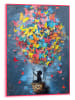 Orangewallz Gerahmter Kunstdruck "Balloon Kid"