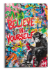 Orangewallz Kunstdruck "Monkey Graffiti Quote"