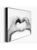 Orangewallz Gerahmter Kunstdruck "Heart Love"